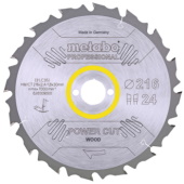 Metabo list kružne testere Classic 216x30mm/24 zuba 628009000